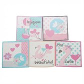 Sofil Tiseco zakdoeken kinderen Magical print- 12 stuks - Zakdoeken katoen - 28x28 cm - Zakdoek met print - Zakdoeken voor kinderen