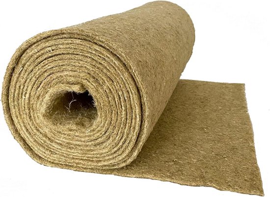 Pemmiproducts Hennepviltrol, 0,60 x 10 m, 5 mm dik (€ 7,32