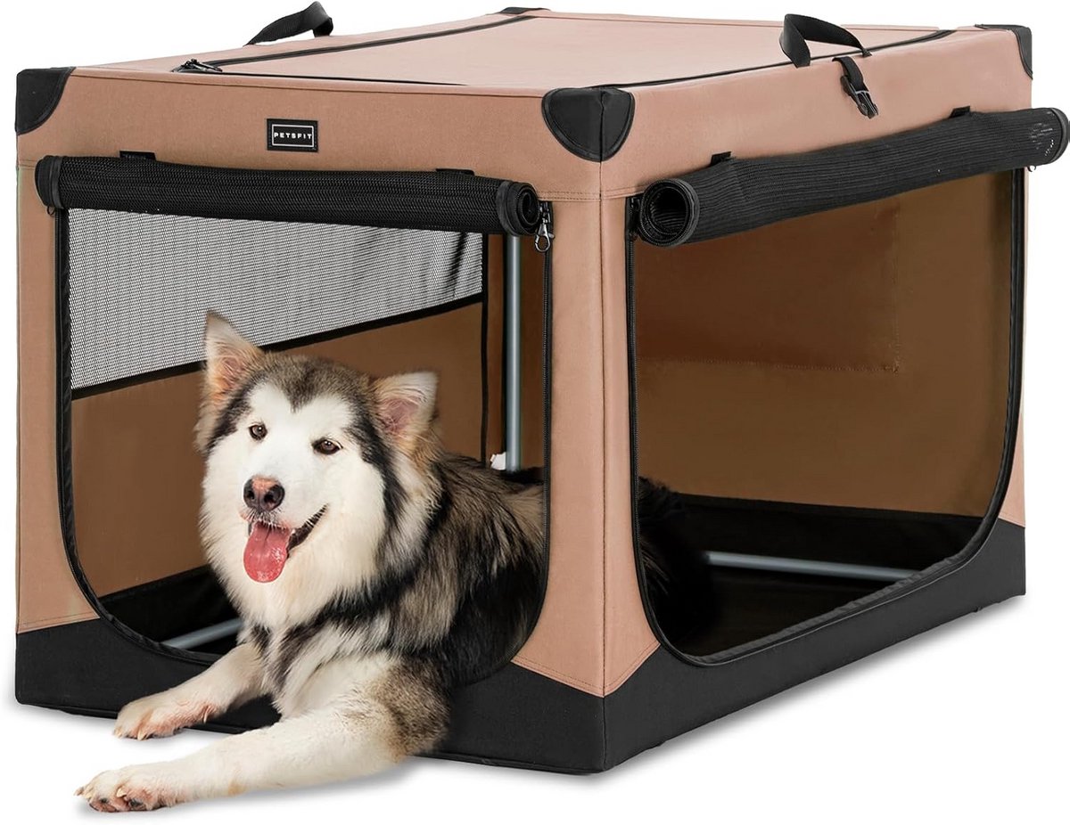 Opvouwbare Hondenbench voor Transport - Veilig voor Kleine tot Grote Honden