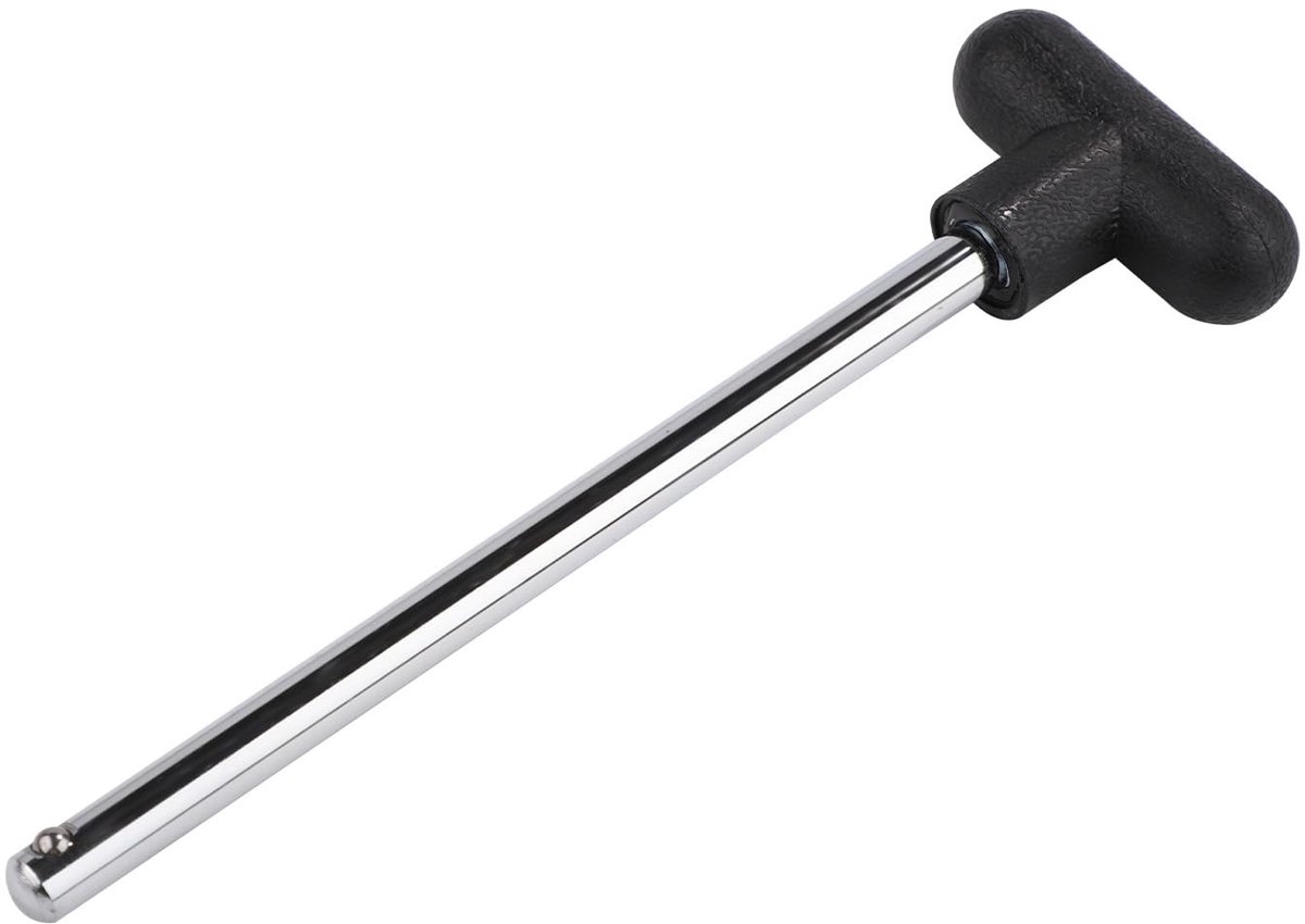 Gewichtstapelpen, pentrekpen 3/8 inch diameter 6 inch vergrendelingsruimte Zware gewichtsmachinepen Universele gewichtsselectiepen voor thuisgymnastiekapparatuur Accessoires