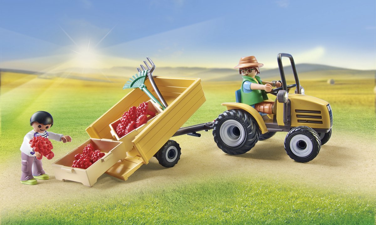 PLAYMOBIL Country Tractor met aanhanger en watertank - 71442 — afbeelding 2