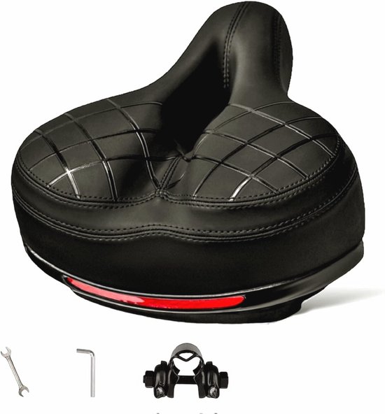 ReeAf Fietszitje, extra comfortabel fietszadel met stootkussen, Accessoires Fietsstoeltjes voor gepolsterde fietsen, mountainbike, stadsfiets ReeAf Fietszitje, extra comfortabel fietszadel met stootkussen, Accessoires Fietsstoeltjes voor gepolsterde fietsen, mountainbike, stadsfiets