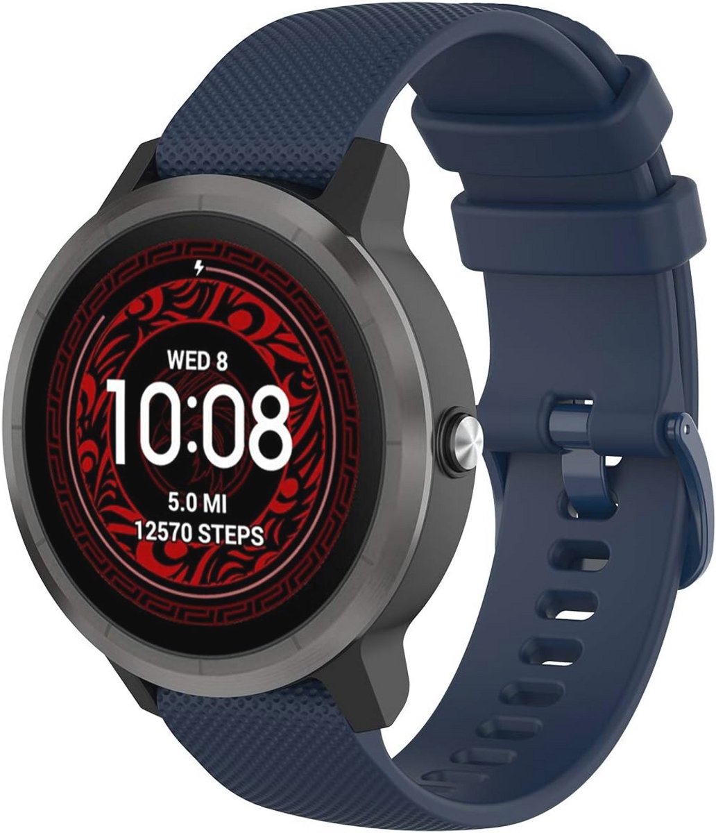 20 mm Sport Armband voor Smartwatches - Silicone Vervangband