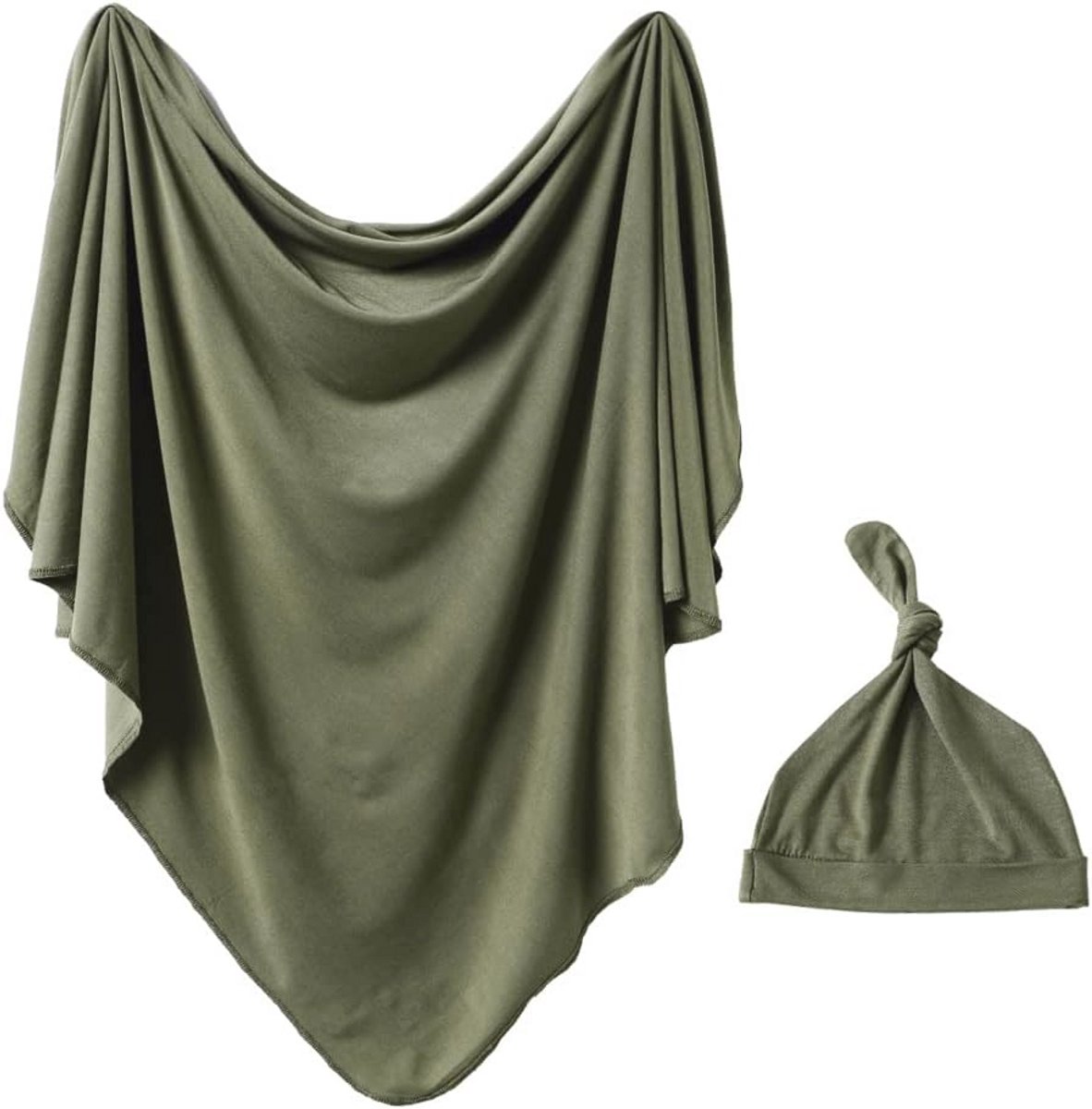 Inbakerdeken met Hoed Set voor Pasgeborenen – 114x114cm – Perfecte Babycadeau