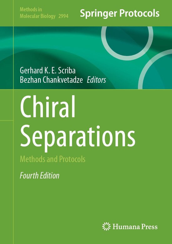 Springer Protocols - Chiral Separations - cover