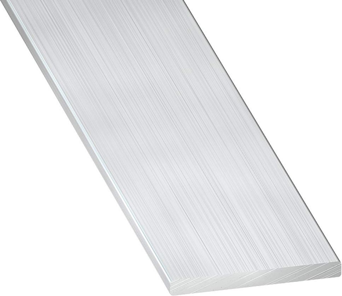 Aluminium Platmateriaal 35 x 2 mm - 1 m voor Decoratie en Interieur