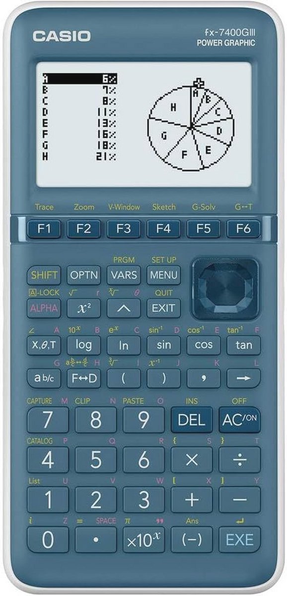 Grafische Rekenmachine met Monochroom Display en Geavanceerde Analysefuncties