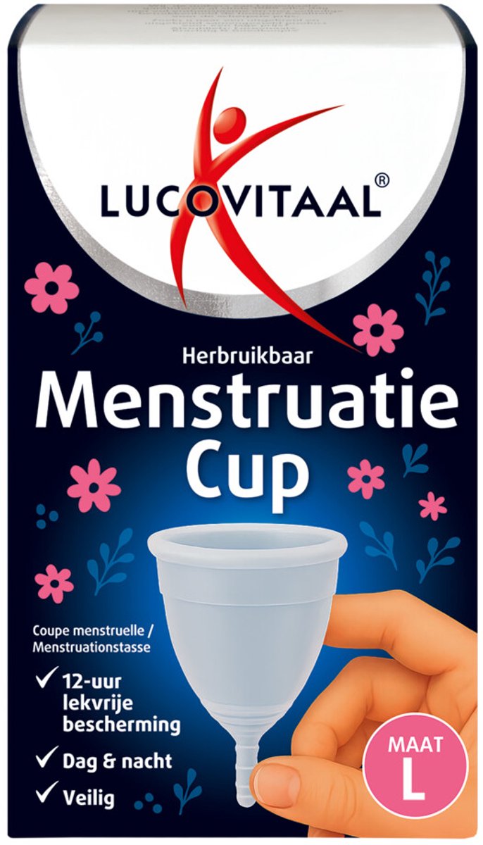 Lucovitaal Menstruatie cup maat b