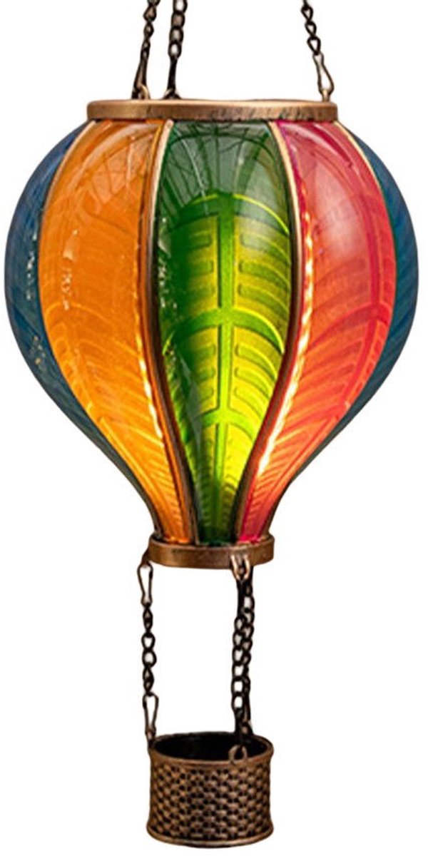 Annas collection - Verlichte luchtballon multi dia. 20x62 cm