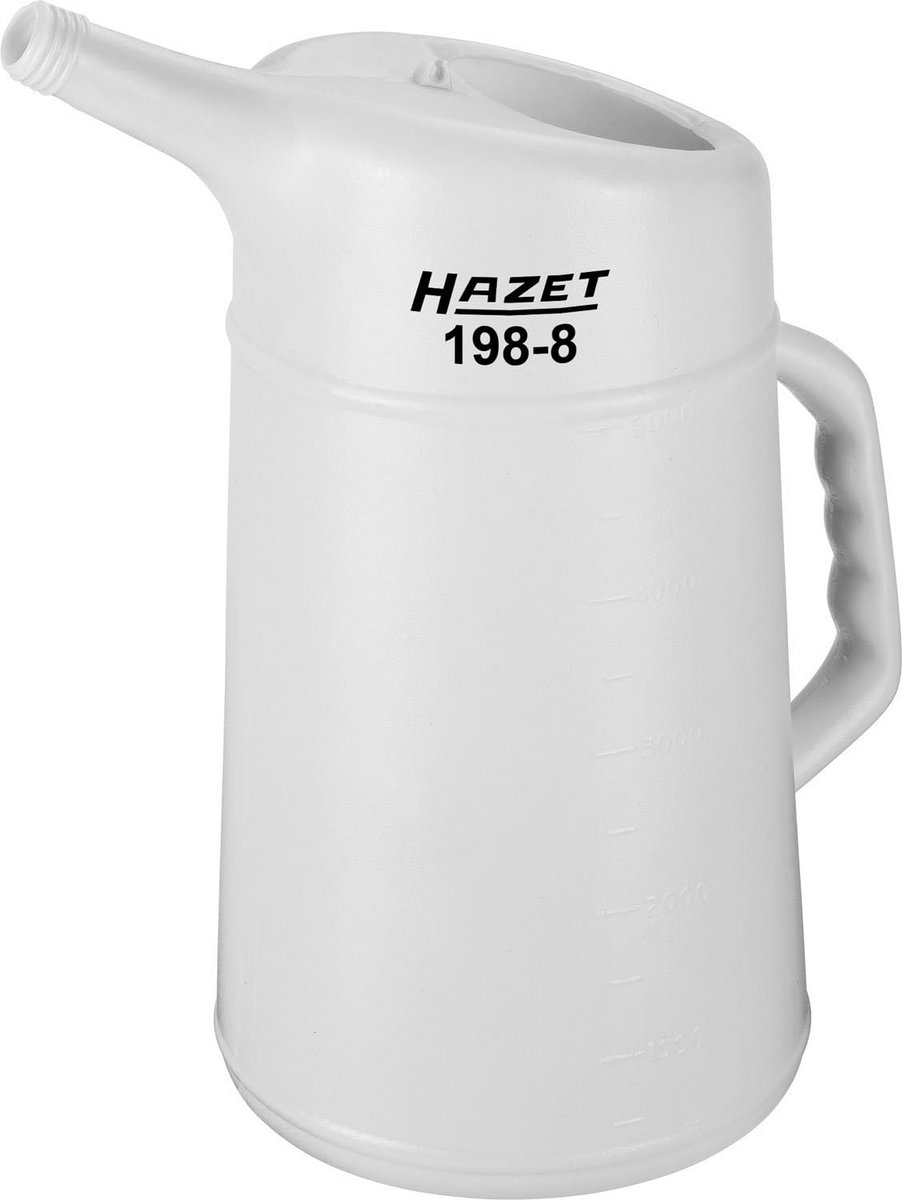 Meetbeker 5 Liter voor Remvloeistof en Batterijvloeistof - HDPE