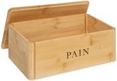 Boîte à Pain en Bamboe 5Five - 33x20x13cm - Beige