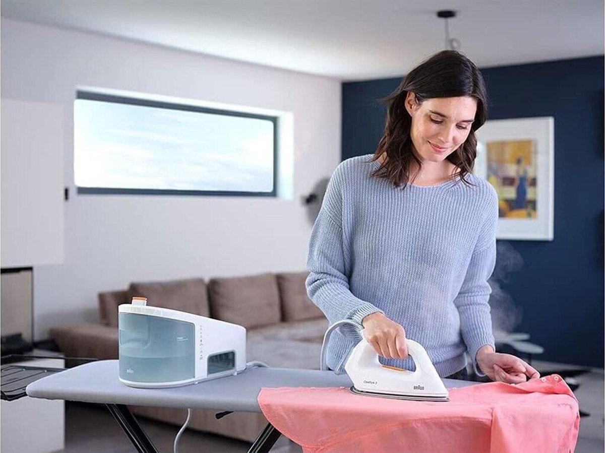 Braun CareStyle 3 IS3132WH - Stoomgenerator - Comfort Handgreep - Wit — afbeelding 6