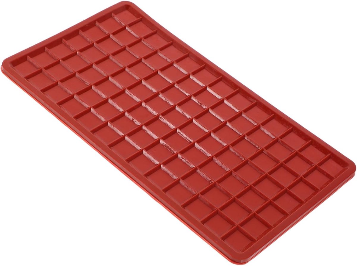 Strijkmat Tafel - Strijkplankkussen Strijkijzerhouder - Strijkijzer Beschermen - Hittebestendig Siliconen - 23 x 13 x 0.5 cm - Rood