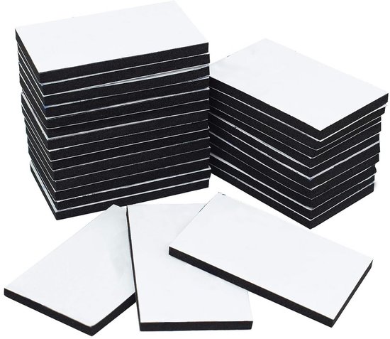 5600 Stuks 3D Zelfklevende Schuimpads – 14 Vellen Van 400 Stuks – 5x5x3 Mm – Ideaal Voor Scrapbooking, Kaarten En Knutselwerk