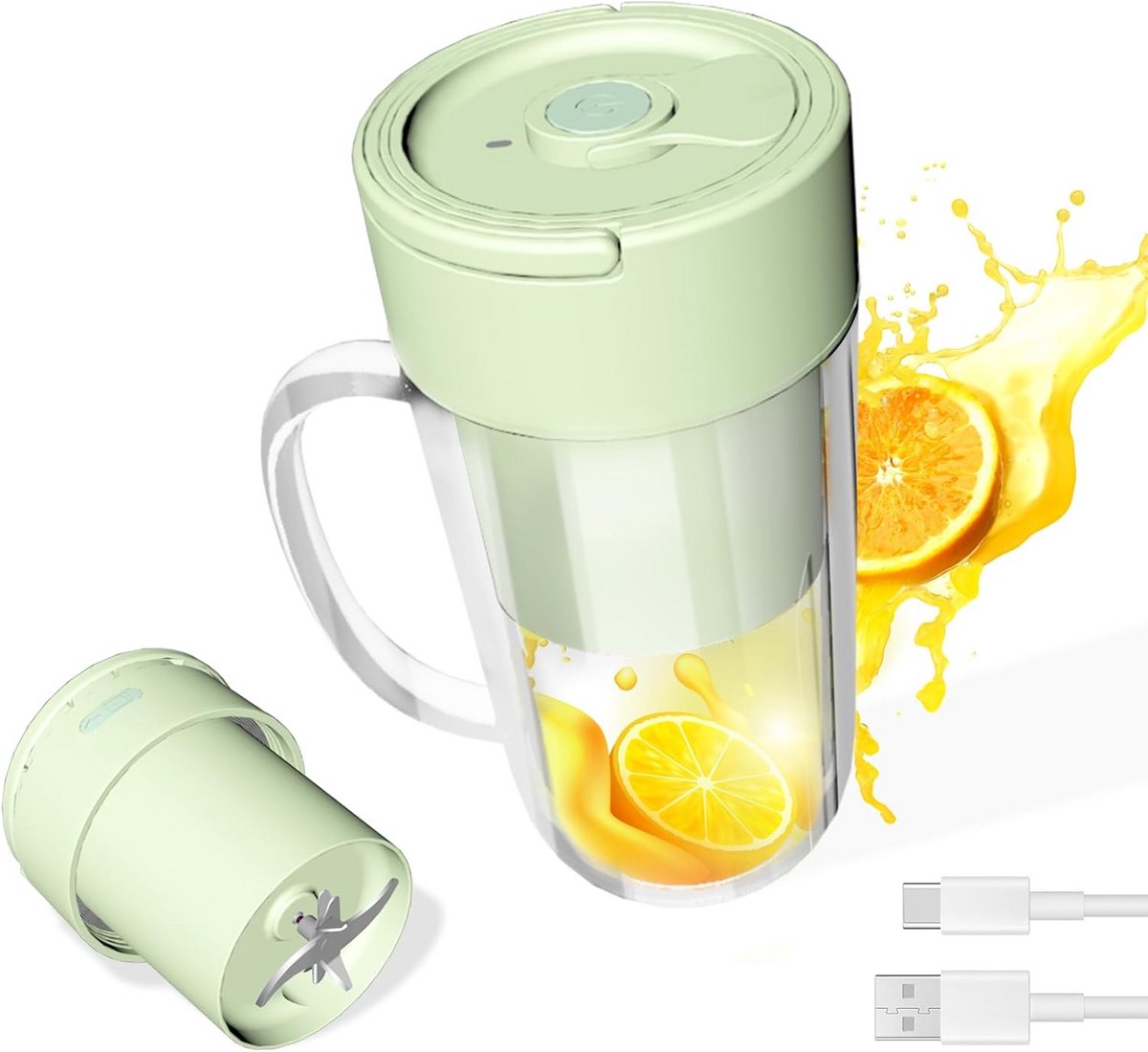 Draagbare USB Blender voor Smoothies en Shakes - Compact & Oplaadbaar