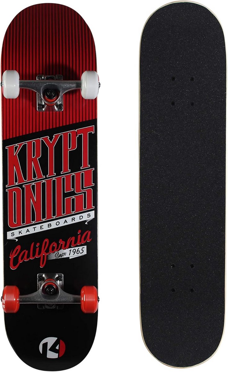 Compleet Skateboard 31 Inch 80 cm Esdoorn Hout Inclusief ABEC 3 Lagers Geschikt voor Beginners en Gevorderden