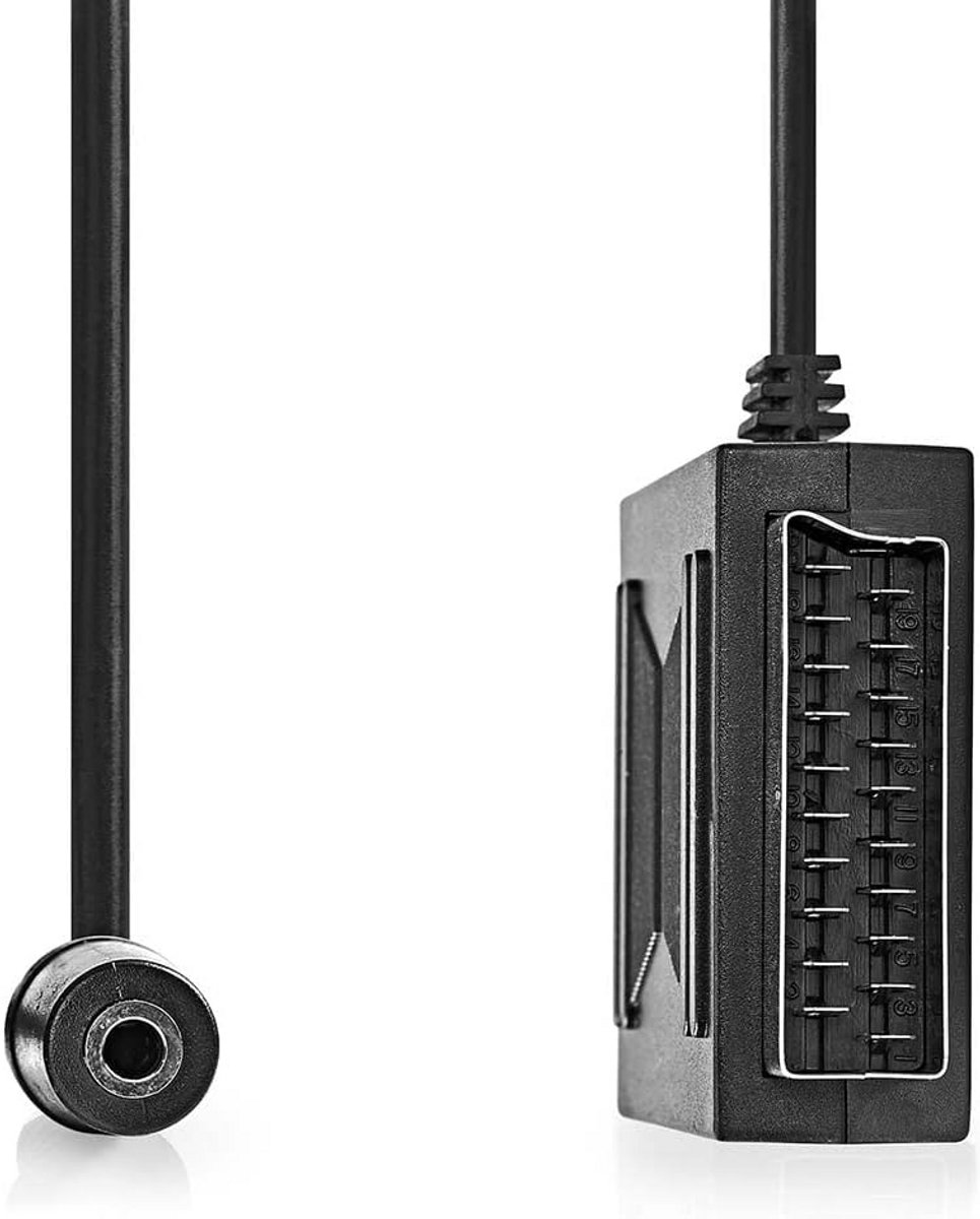 SCART naar 3.5mm Kabel Adapter - Audio Uitgang - 0.2 Meter