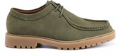 ALLTHEMEN Heren leren schoenen - lage top - 43