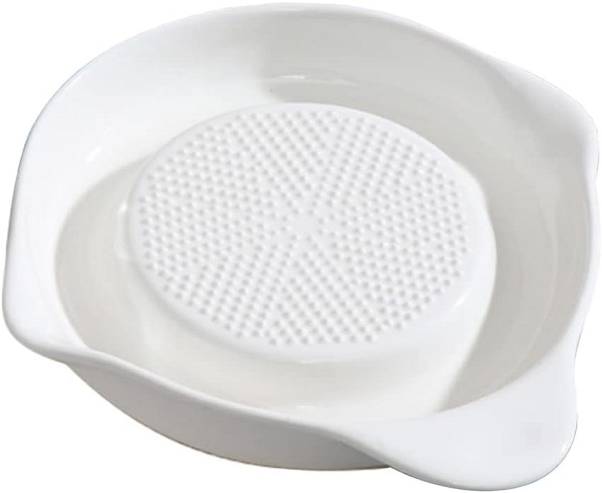 Keramische Rasp voor Gember, Knoflook en Hharde Kaas - Multipurpose Keukengerei