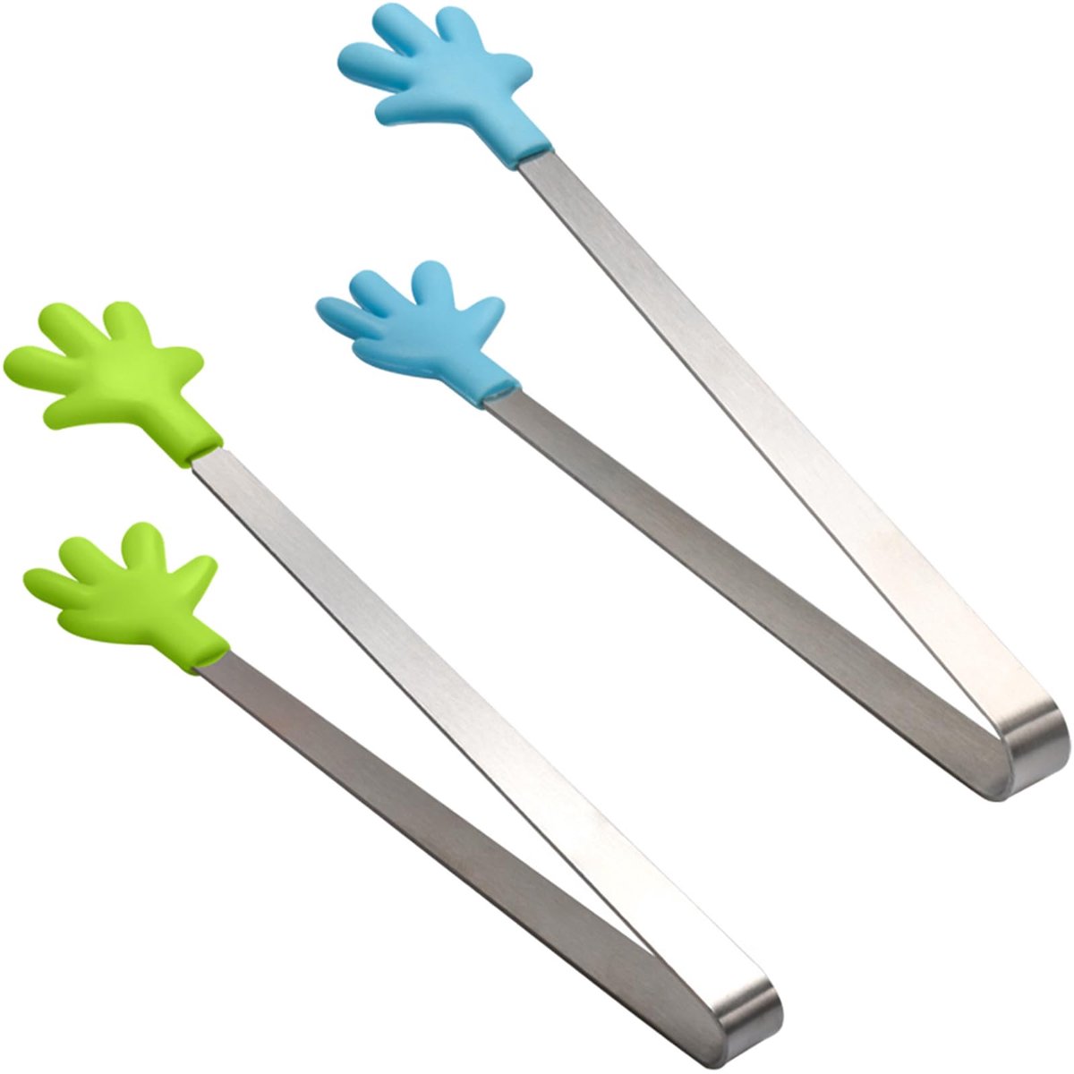 Unyqoos® Set van twee veelzijdige mini-keukentangen voor candybars en meer