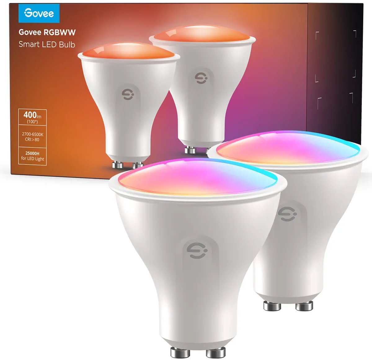 Govee GU10 Wifi&BLE RGBWW Smart ledlamp
