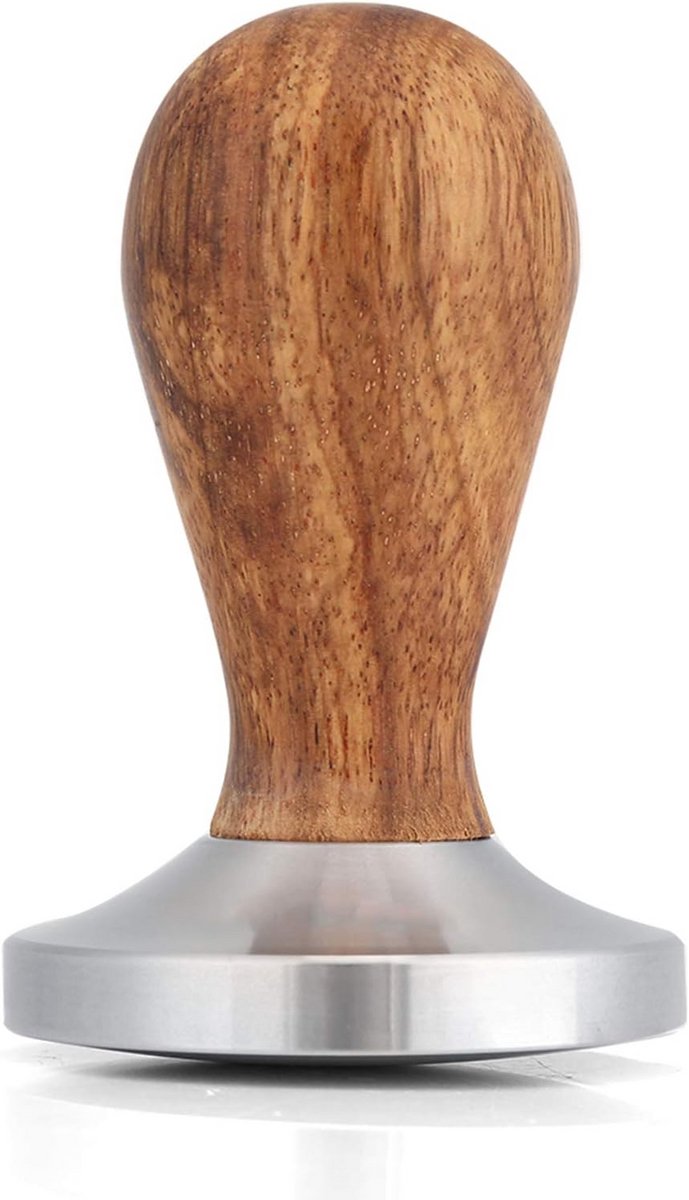 Koffiestamper 58mm met Houten Handvat voor Espresso
