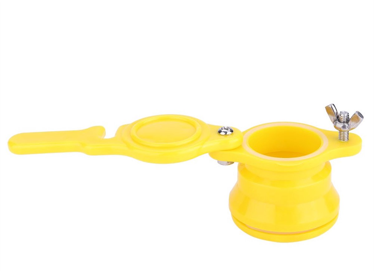 Zerodis Bee Honey Gate Valve Honing Extractor Emmer Tap Bijenteelt Bottelen Tool, Nylon+Roestvrij Staal, Standaard, Modern design