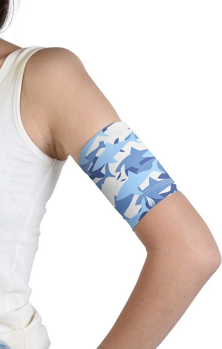 Comfortabele Herbruikbare Sensor Armband voor Kinderen - Houd Glucosemeters Vast