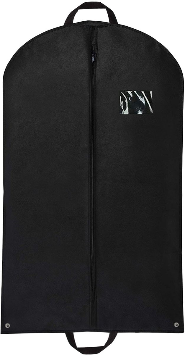 FEROCITY - Pakhoes - 120cm - 1 Stuk - Opvouwbaar, Mottenbestendig, Perfect voor op reis - Polyester - Zwart