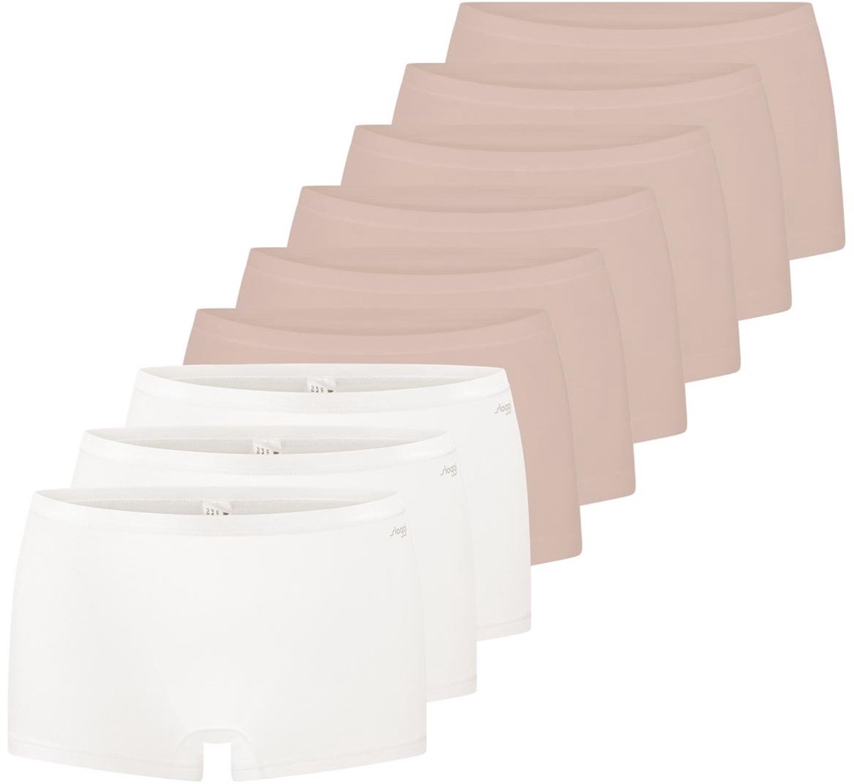 sloggi Dames shorts slip 9 pack GO Daily Cotton