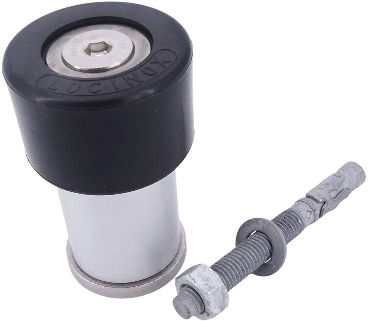 Verstelbare Aluminium Torstopper - Bodemaanslag van 6 tot 14 cm