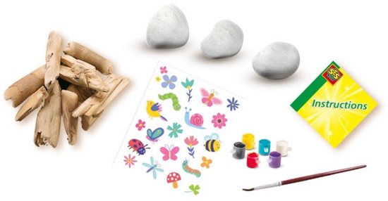 SES - Stenen en Drijfhout Decoratie Set
