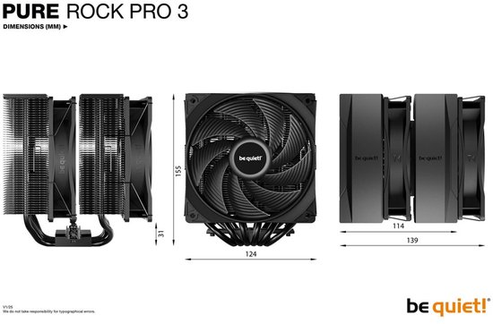 be quiet Pure Rock Pro 3 Black (2/6)