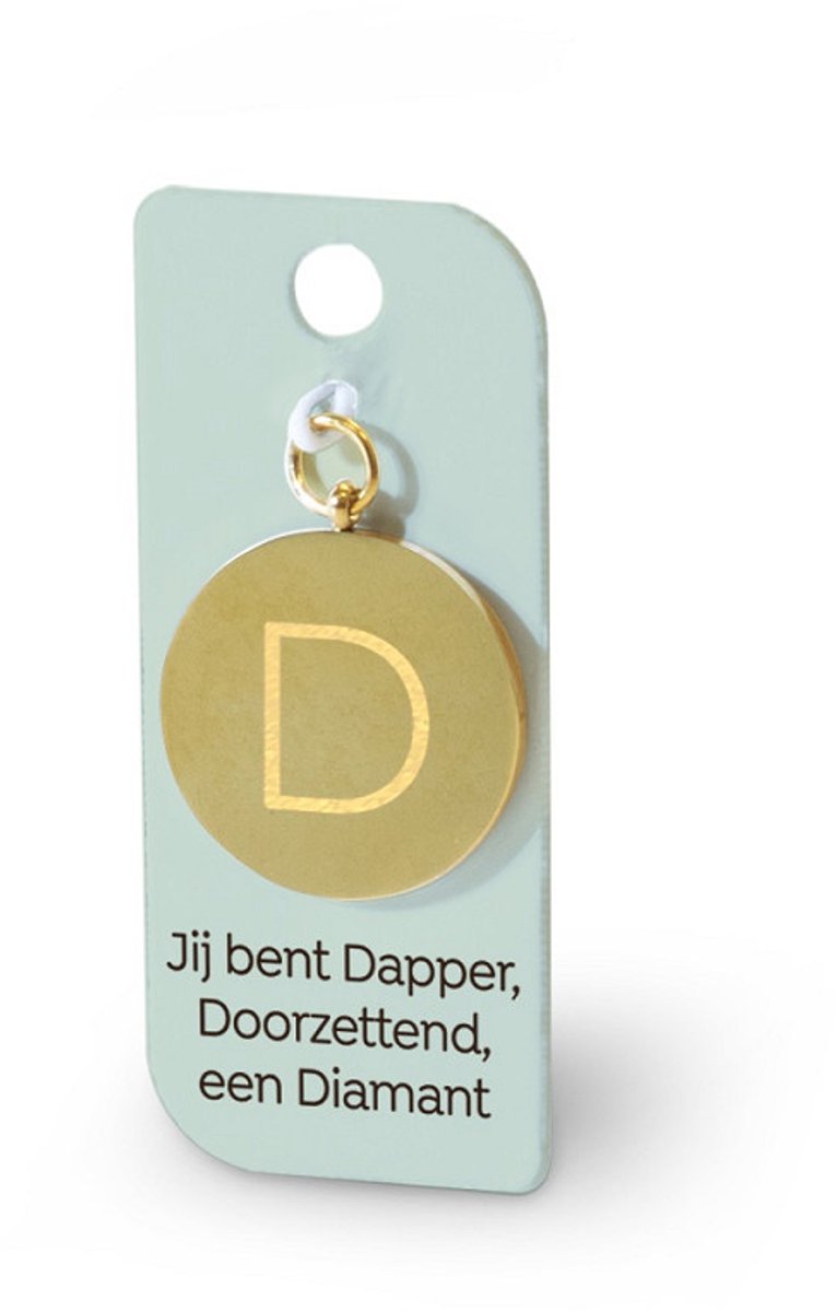 Gouden Charm - D