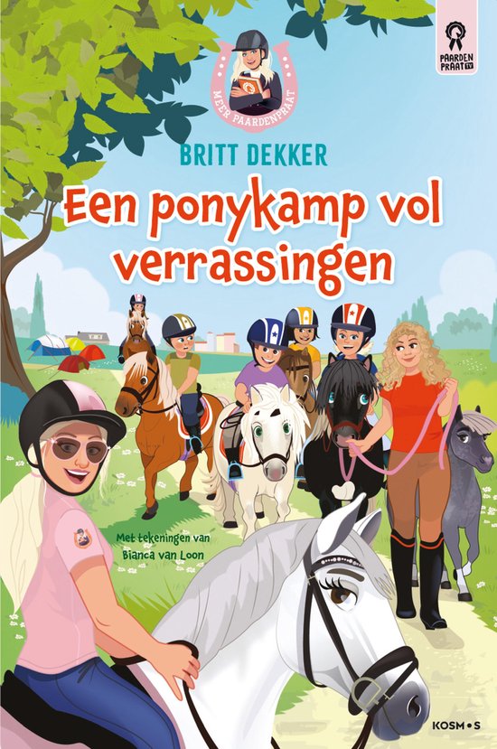 Meer paardenpraat 5 - Een ponykamp vol verrassingen - cover