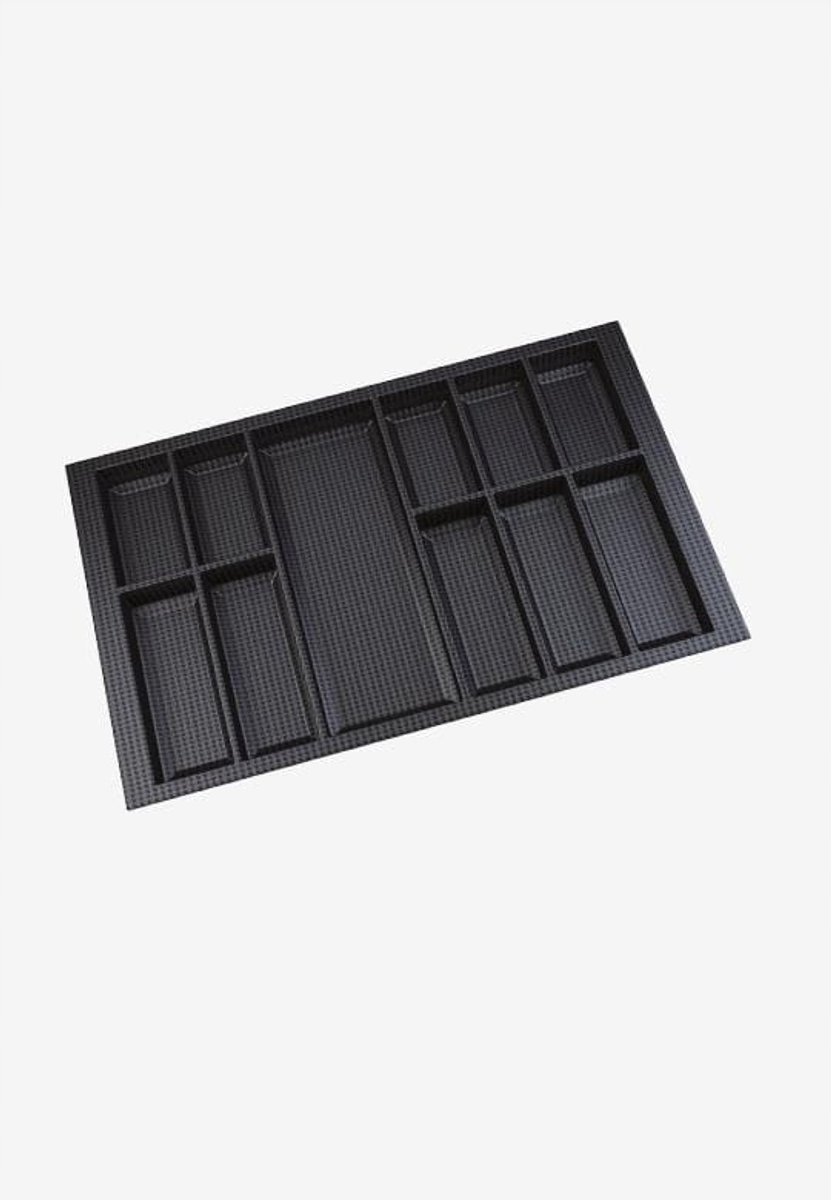 Peka Classico-Kristall 800 bestekbak 740x490mm zwart