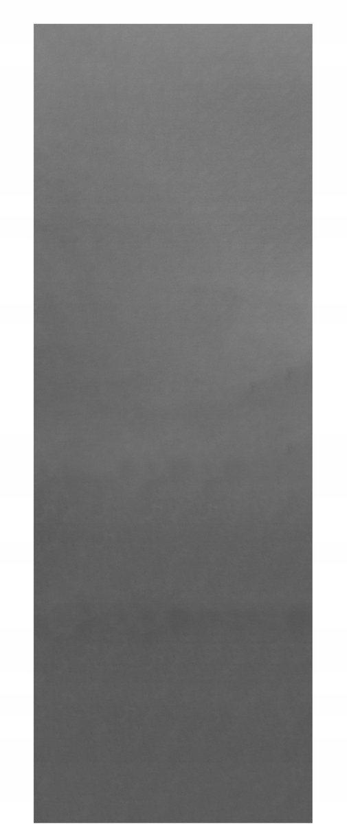 Vervangende stof voor ligstoel, glad grijs melange, 126x41 cm