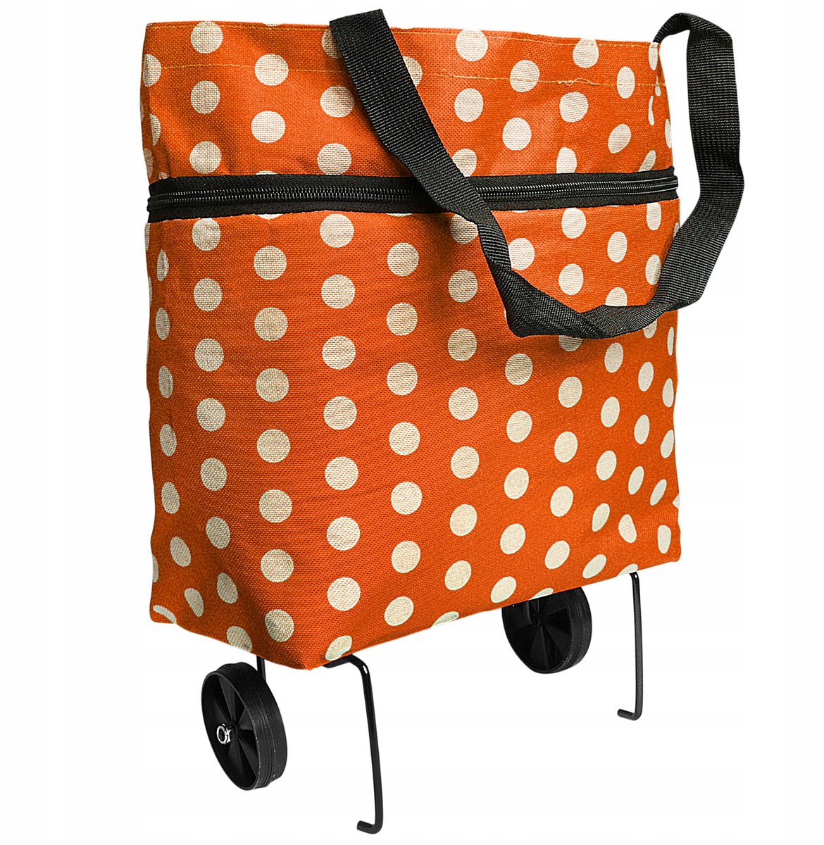 Opvouwbare boodschappentrolley met wielen, 20L, tot 4kg