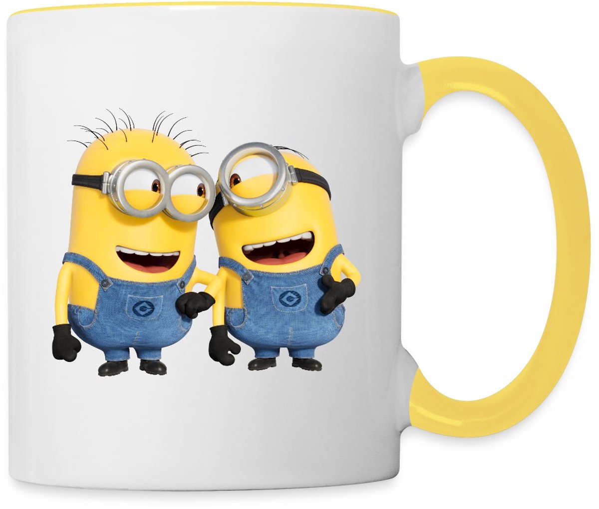 Minions Phil En Stuart Grappig Mok Tweekleurig