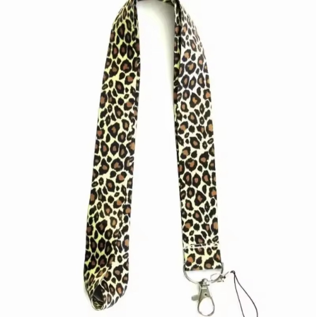 Panterprint keykoord - Leopard keykoord - Sleutelhanger met koord - Nekkoord met sleutelhanger - 1 stuk - CHPN