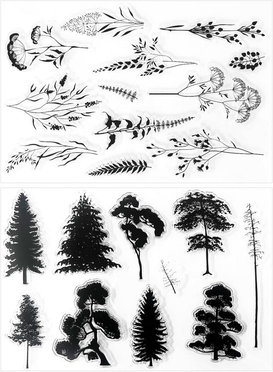 Stempel - Bomen | By Aline Kreatief