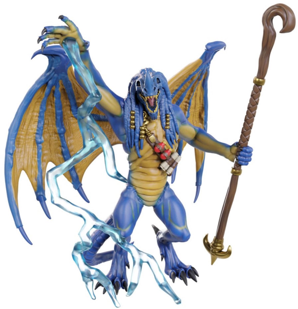 Wizkids D&D Nolzur's Marvelous Miniatures Unpainted Miniatures Blue Abishai Miniature Gaming & Tabletop