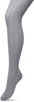 Bonnie Doon Bio Cable Tights Femme Grijs taille L/XL - Motif torsadé tricoté - Katoen biologique - Excellent confort de port - Collants torsadés Classic - OEKO-TEX - Coutures lisses - Classique - Gris Medium chiné - BP211903.7