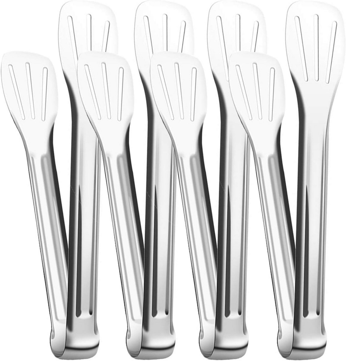 Salade Baktangen - Set van 4 Hittebestendige Keukentangen voor Koken en Grillen