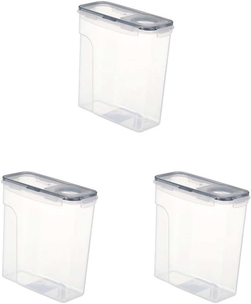 3-Pack Droogbox voor 3D Printer Filament - 4L Opslag voor 1kg Spoel - Vochtvrij