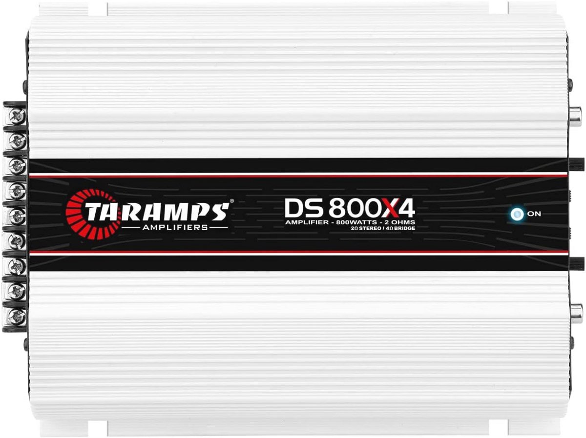 800 Watts 4-Kanalen Versterker 2 Ohm voor Autoradio
