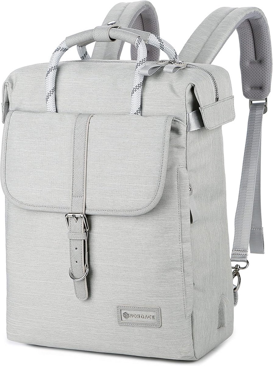 Waterdichte Totepack Rugzak voor Laptop met USB Oplaadpoort - Ideaal voor Werk en Dagelijks Gebruik