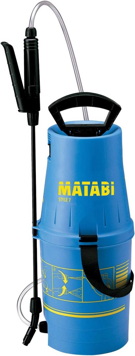 Draagbare Drukspuit 5 Liter – Robuuste Tuinspuit met Glasvezel Lans