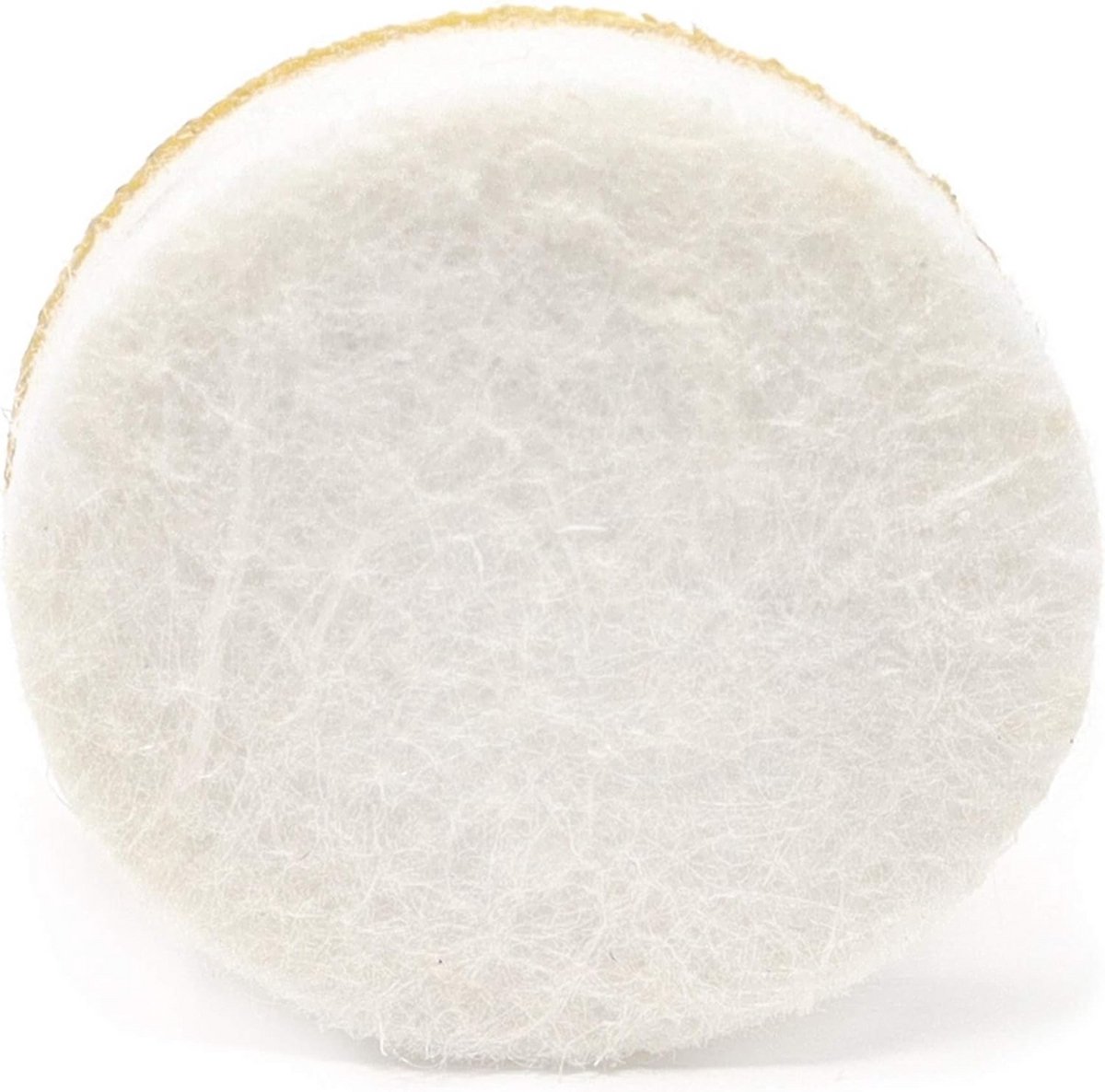 100x Zelfklevende Viltglijders Wit Rond 26mm Dikte 5.5mm - Stille Meubelbeschermers voor Alle Vloeren