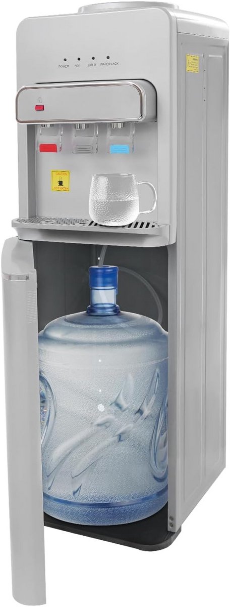 Vrijstaande Waterkoeler met 3 Temperaturen: Warm, Koud en Kamerwater